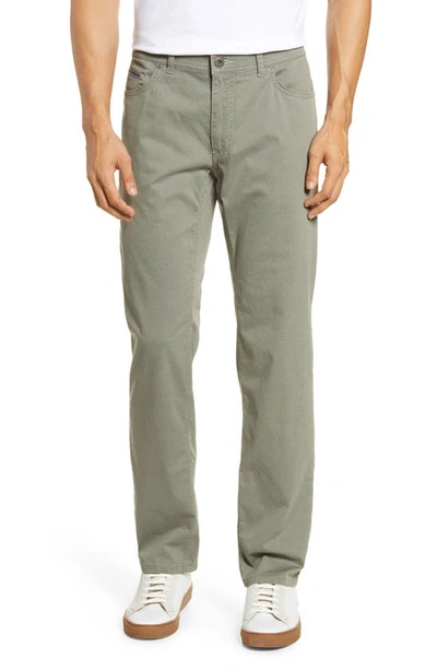 Brax Cooper Five Pocket Stretch Cotton Pants In Khaki