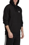 Adidas Originals Essential Pullover Hoodie In Black