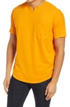Good Man Brand Premium Cotton T-shirt In Neon Orange