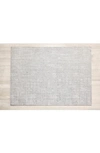Chilewich Mosaic Geo Jacquard Indoor/outdoor Floor Mat In Grey