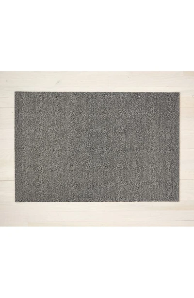 Chilewich Heathered Indoor/outdoor Utility Mat In Fog