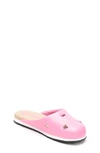 Critts Kids' Flip  Clog In Hot Pink Butterflies