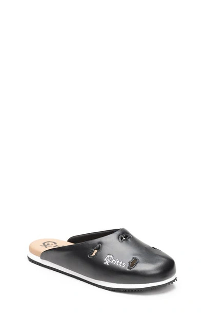 Critts Flip  Clog In Black Bats