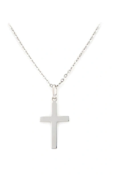 Speidel Kids' Plain Cross Sterling Silver Pendant Necklace