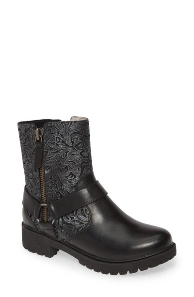 Alegria Water Resistant Boot In Pewter Swish Leather