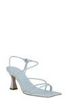 Marc Fisher Ltd Dami Strappy Sandal In Clear Water Leather