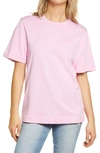Grey Lab Crewneck T-shirt In Pink