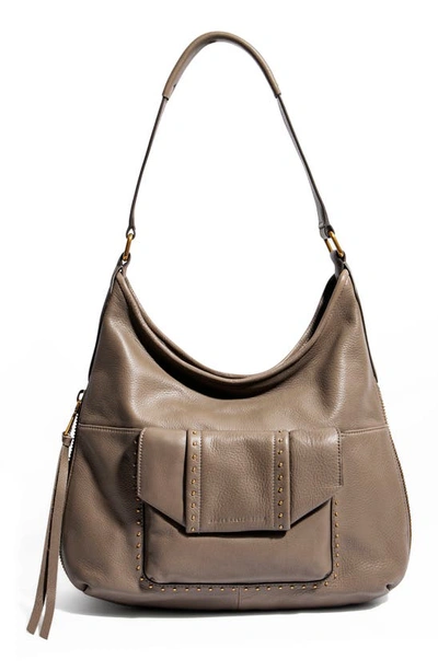 Aimee Kestenberg When In Milan Leather Hobo Bag In Charcoal