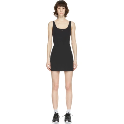 Nike Women's Bliss Luxe Training Dress With Built-in Shorts In Black