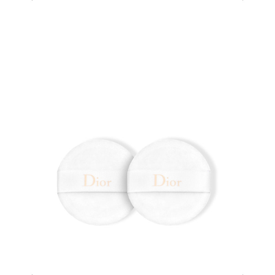 Dior Forever Cushion Loose Powder Puffs Set Of Two