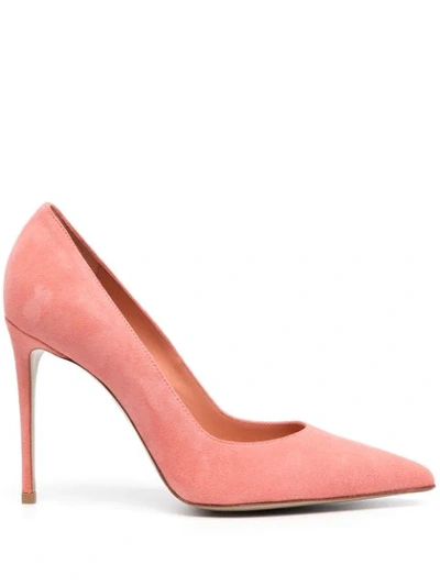 Le Silla Pumps Eva 100 Patent Leather In Pink