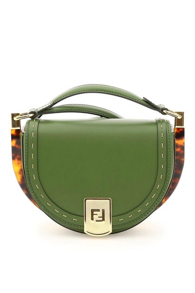 Fendi Moonlight Shoulder Bag In Green