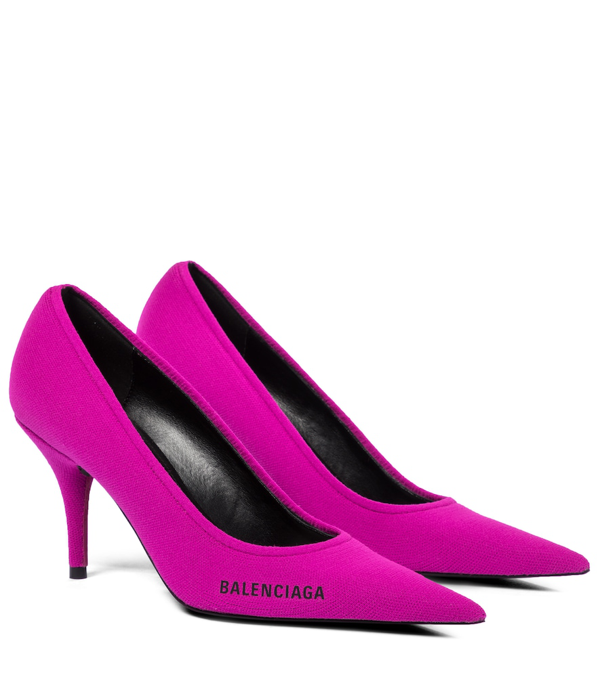 balenciaga pink heels