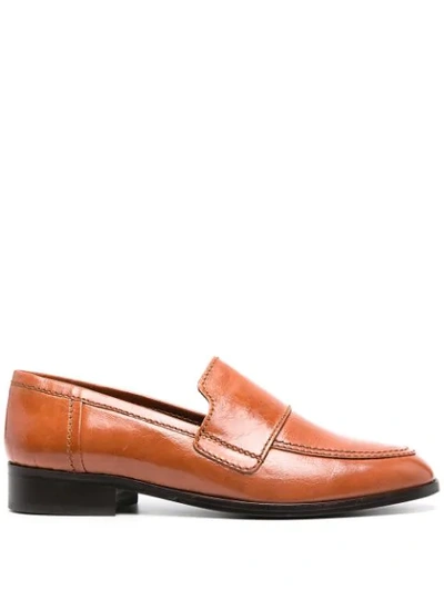 Tila March Hickory Loafers In Brown