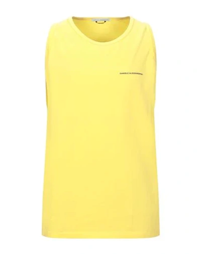 Daniele Alessandrini T-shirts In Yellow