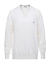 Brooksfield Sweaters In Ivory