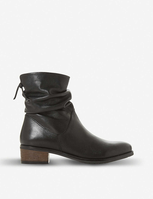 dune ladies black boots