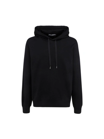 Dolce & Gabbana Hoodie In Black