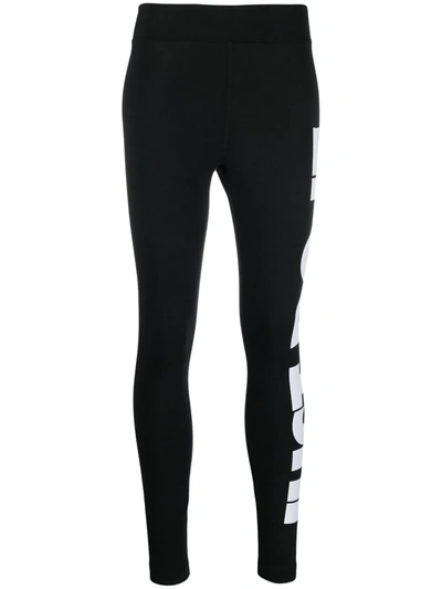 Nike Essential Just Do It Full Length Leggings In Black