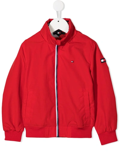 Tommy Hilfiger Kids Jacket Essential For Boys In Red