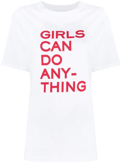 Zadig & Voltaire White Cotton T-shirt White Zadig Et Voltaire Donna M In White