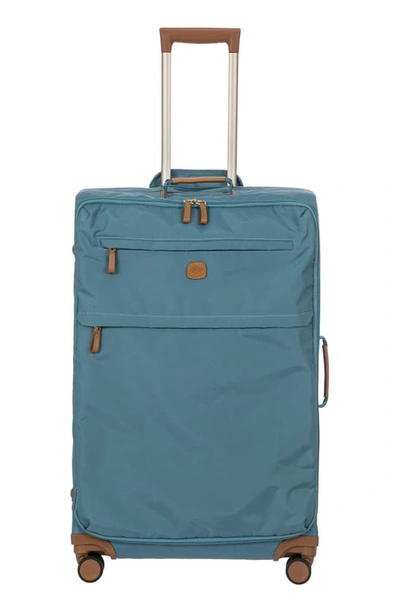 Bric's X-travel 30-inch Spinner Suitcase In Gray/blue