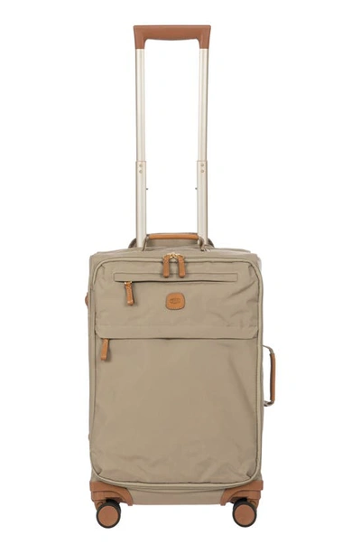 Bric's X-travel 21-inch Spinner Carry-on In Tundra