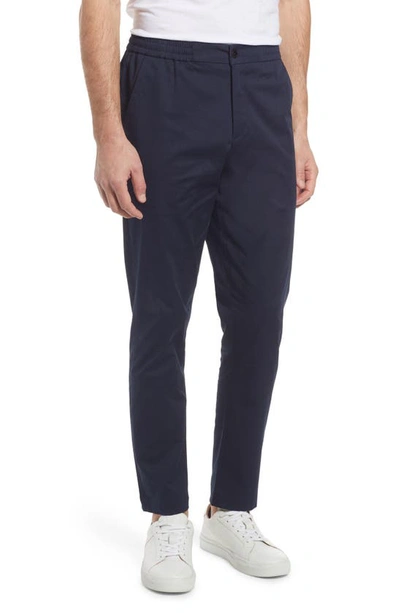Ted Baker Kokoro Stretch Cotton Chino Pants In Navy