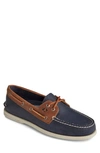 Sperry Authentic Original Wild Horse Boat Shoe In Navy/ Sonora