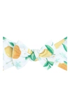 Baby Bling Babies' Printed Knot Headband In Citrus