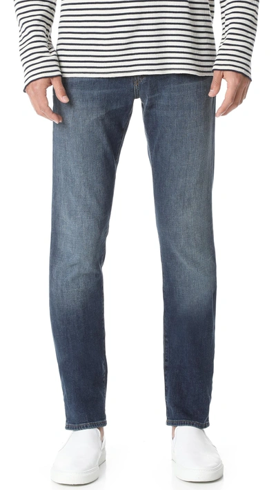 J Brand Kane Straight Fit Jeans In Helium