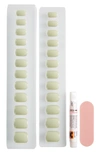 Static Nails Square Pop-on Reusable Manicure Set In Serene