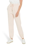 Grey Lab Drawstring Joggers In Beige