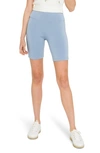 Grey Lab Bike Shorts In Blue