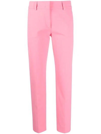 Piazza Sempione Straight-leg Tailored Trousers In Pink