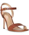 Lauren Ralph Lauren Sandals In Deep Saddle Tan Leather