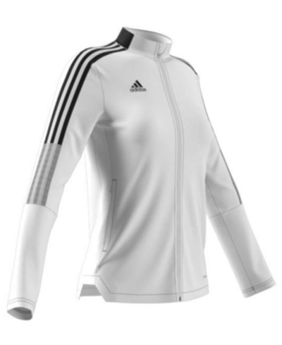 Adidas Originals Adidas Training Tiro 3 Stripe Track Jacket In White