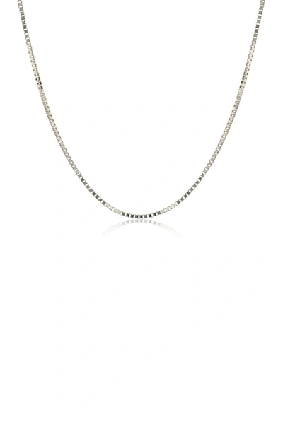Best Silver Inc. Sterling Silver Box Chain 22"