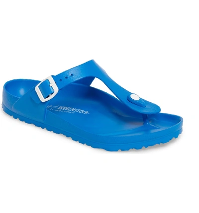 Birkenstock Essentials - Gizeh Flip Flop In Scuba Blue