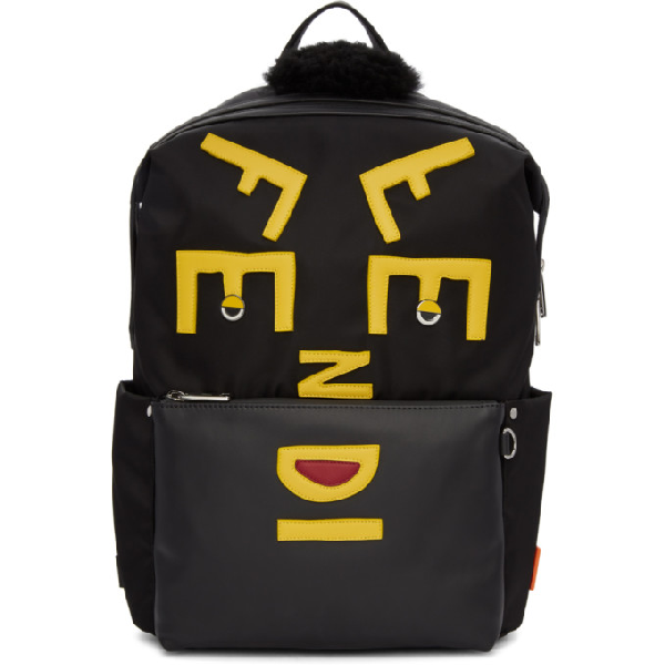 fendi face backpack