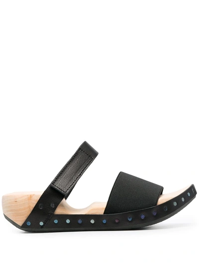 Trippen Open Toe Sandal W/double Strap In Black
