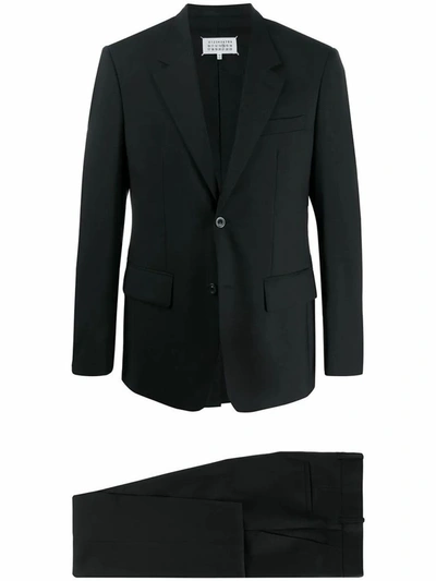 Maison Margiela Men's Black Wool Suit