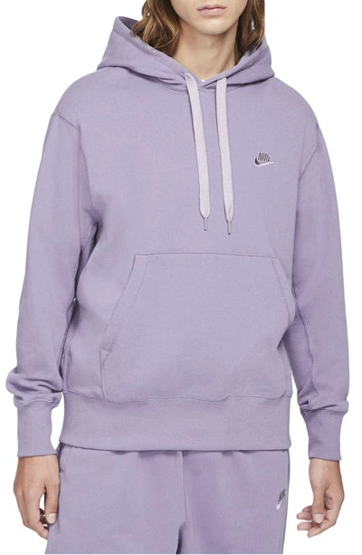 Nike Sportswear Oversize Hooded Sweatshirt In Daybreak/ Violet Haze