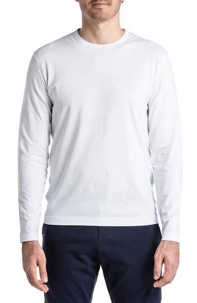 Public Rec Go-to Long Sleeve Performance T-shirt In White