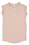 Feltman Brothers Babies' Sleeveless Knit Romper In Blush