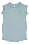 Feltman Brothers Babies' Sleeveless Knit Romper In Mint