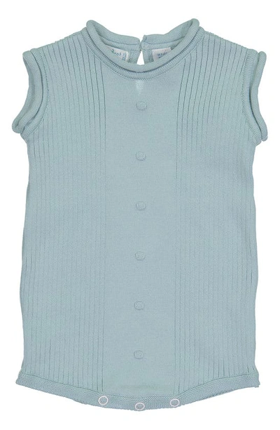 Feltman Brothers Babies' Sleeveless Knit Romper In Mint