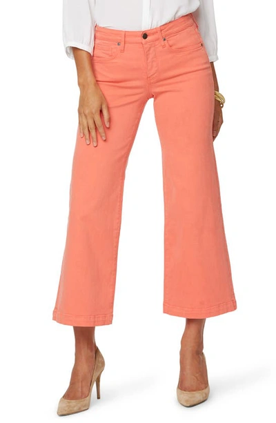 Nydj Teresa Ankle Wide Leg Jeans In Fruit Punch