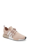 Adidas Originals Nmd R1 Sneaker In Ash Pearl/ White/ Ash Pearl