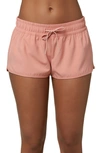 O'neill Laney Stretch Tie Waist Board Shorts In Canyon Clay